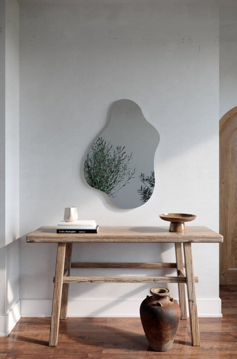 Wallis Irregular LED Vanity Mirror (100x70CM) Homekode