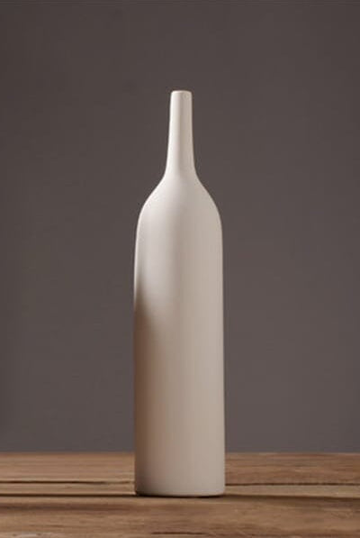 Ceramic Bottle Vase (2 Colors)