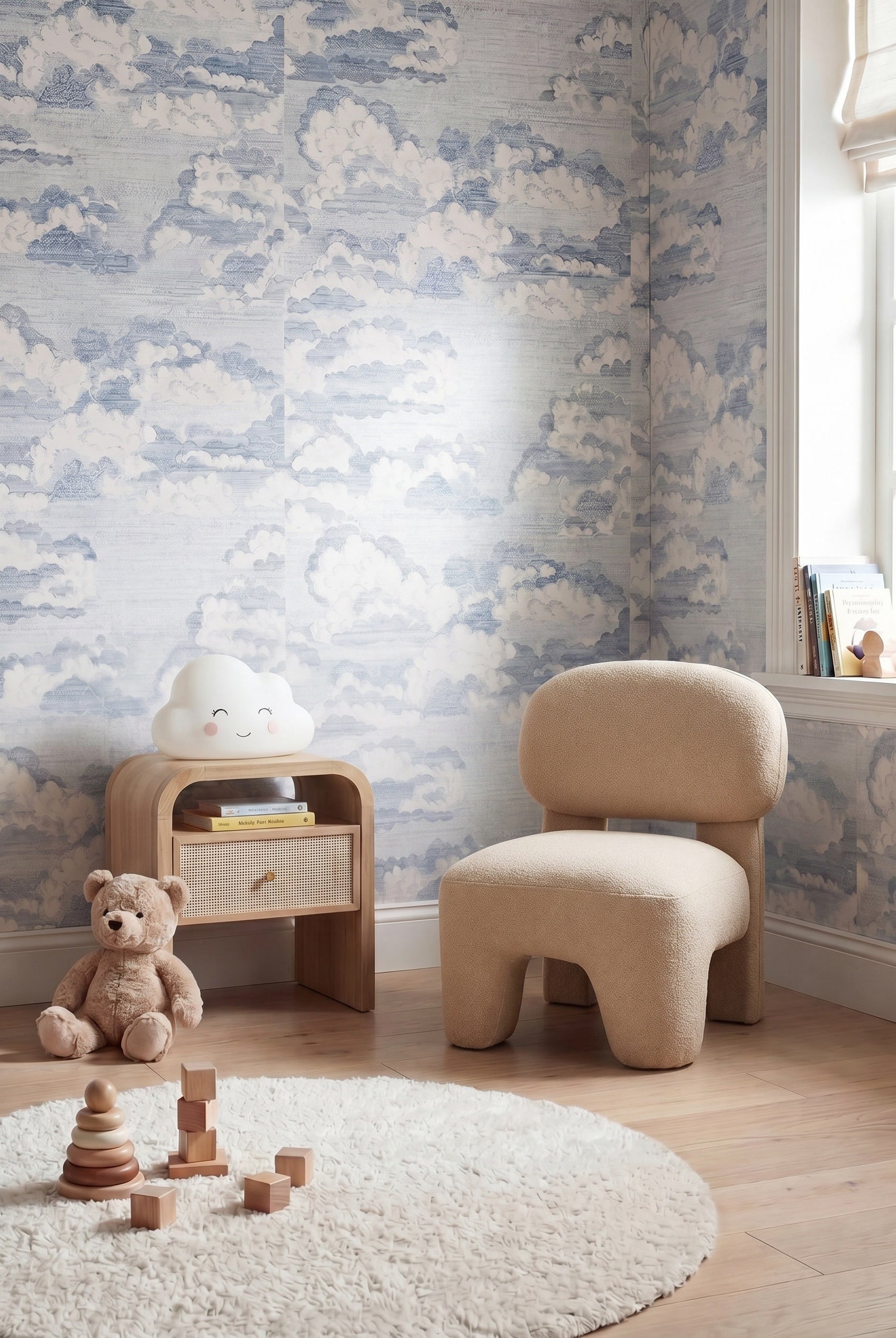 Bobo Kids Beige Lounge Chair