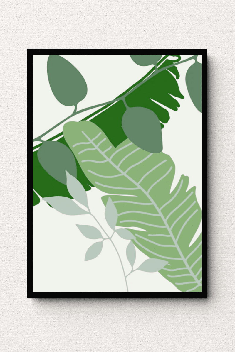 Botanical Leaf Wall Art