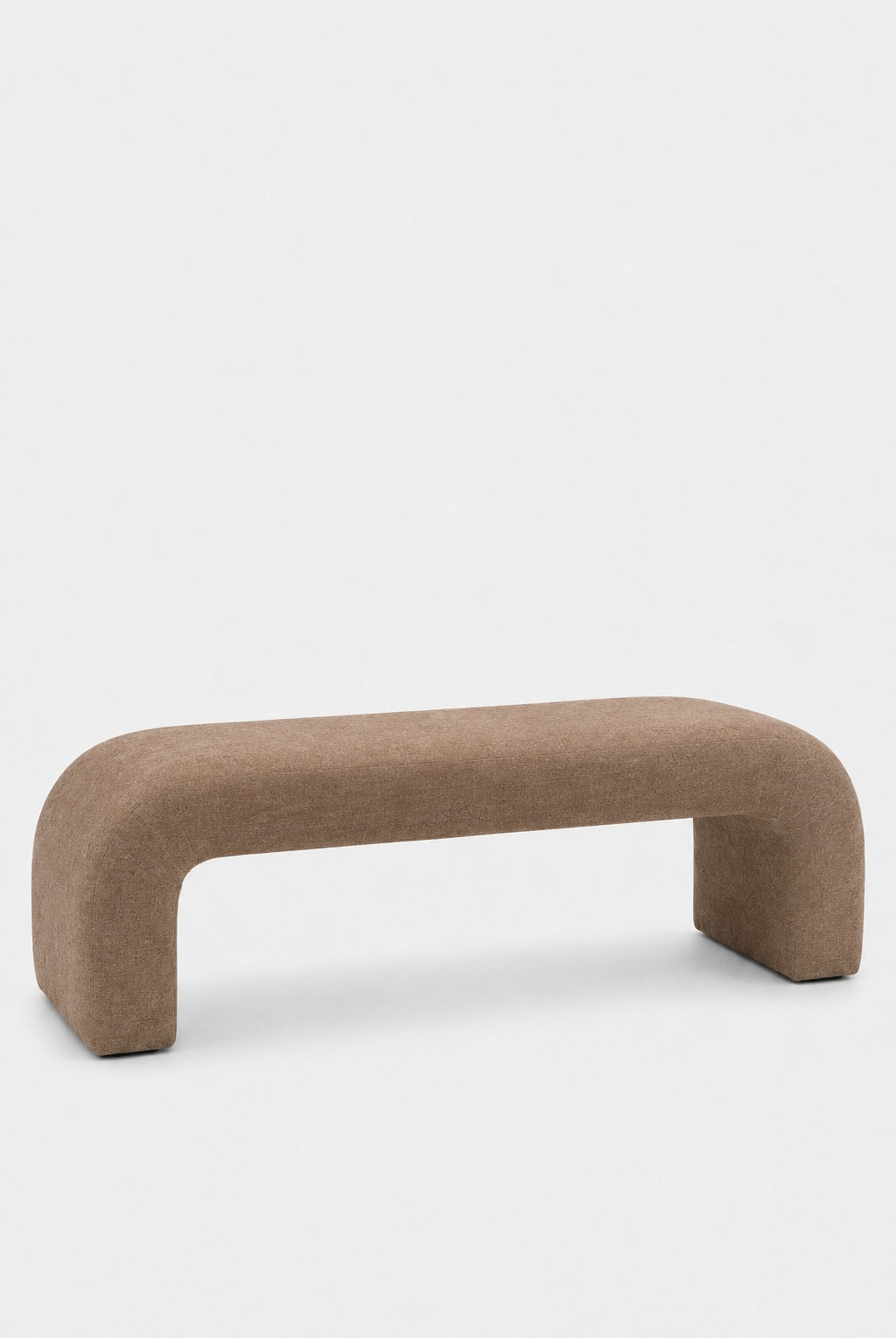 Bram Light Brown Arch Bench