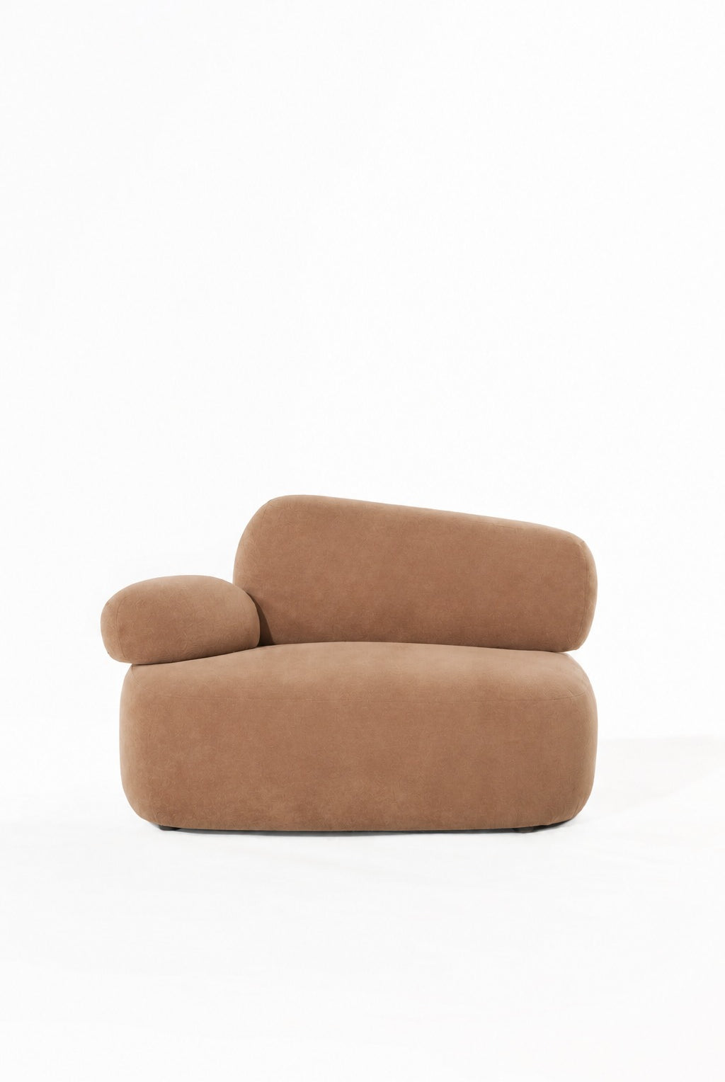 Branka Camel Brown Sofa Chair