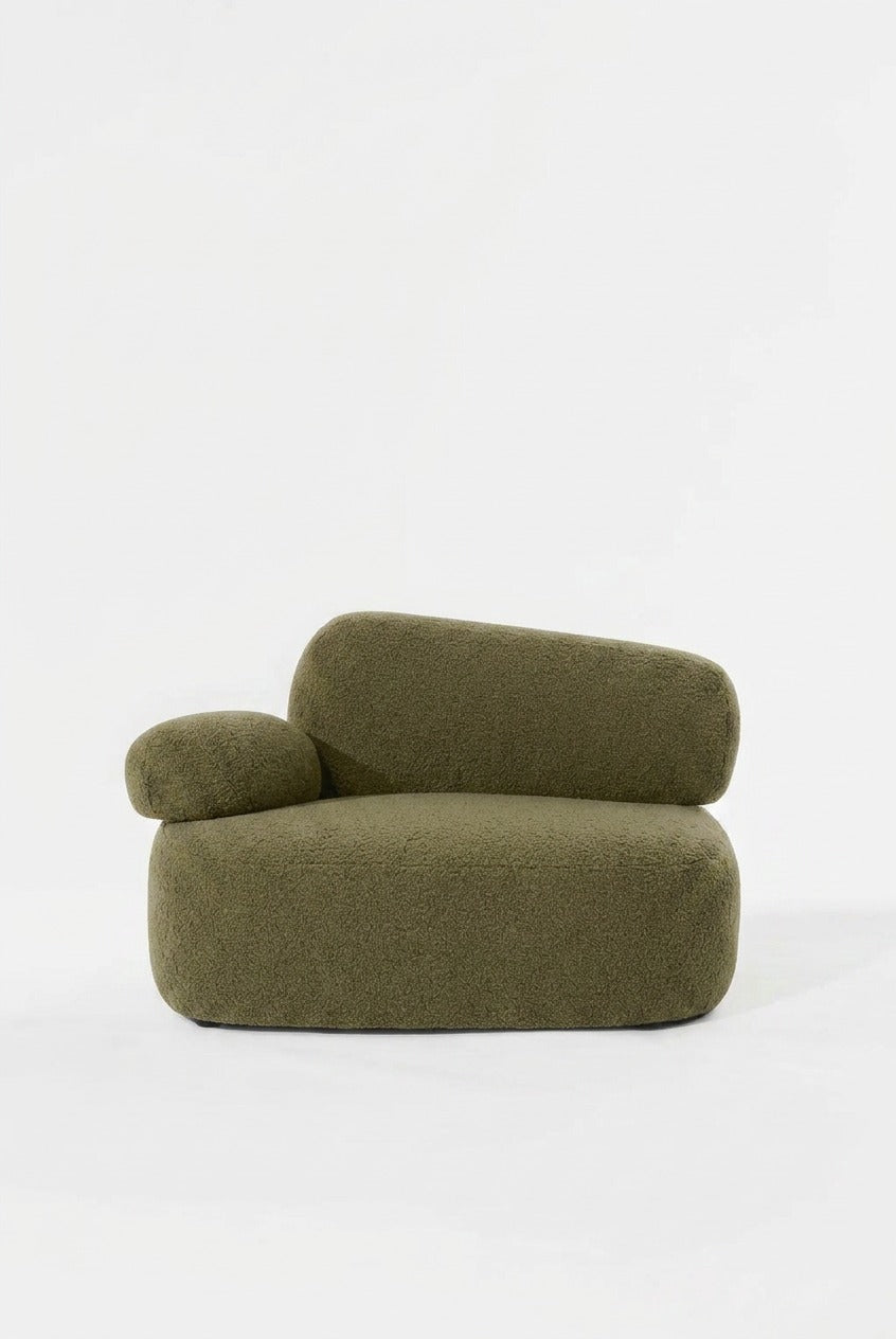 Branka Light Olive Green Sofa Chair