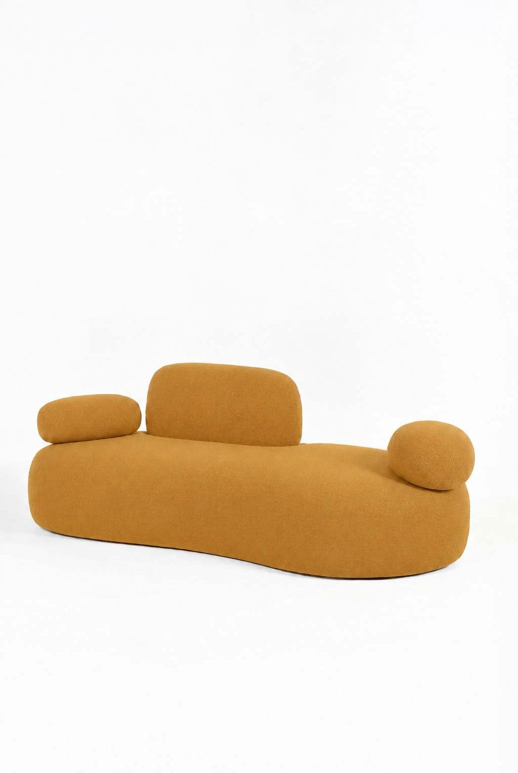 Branka Mustard 3 Seater Sofa