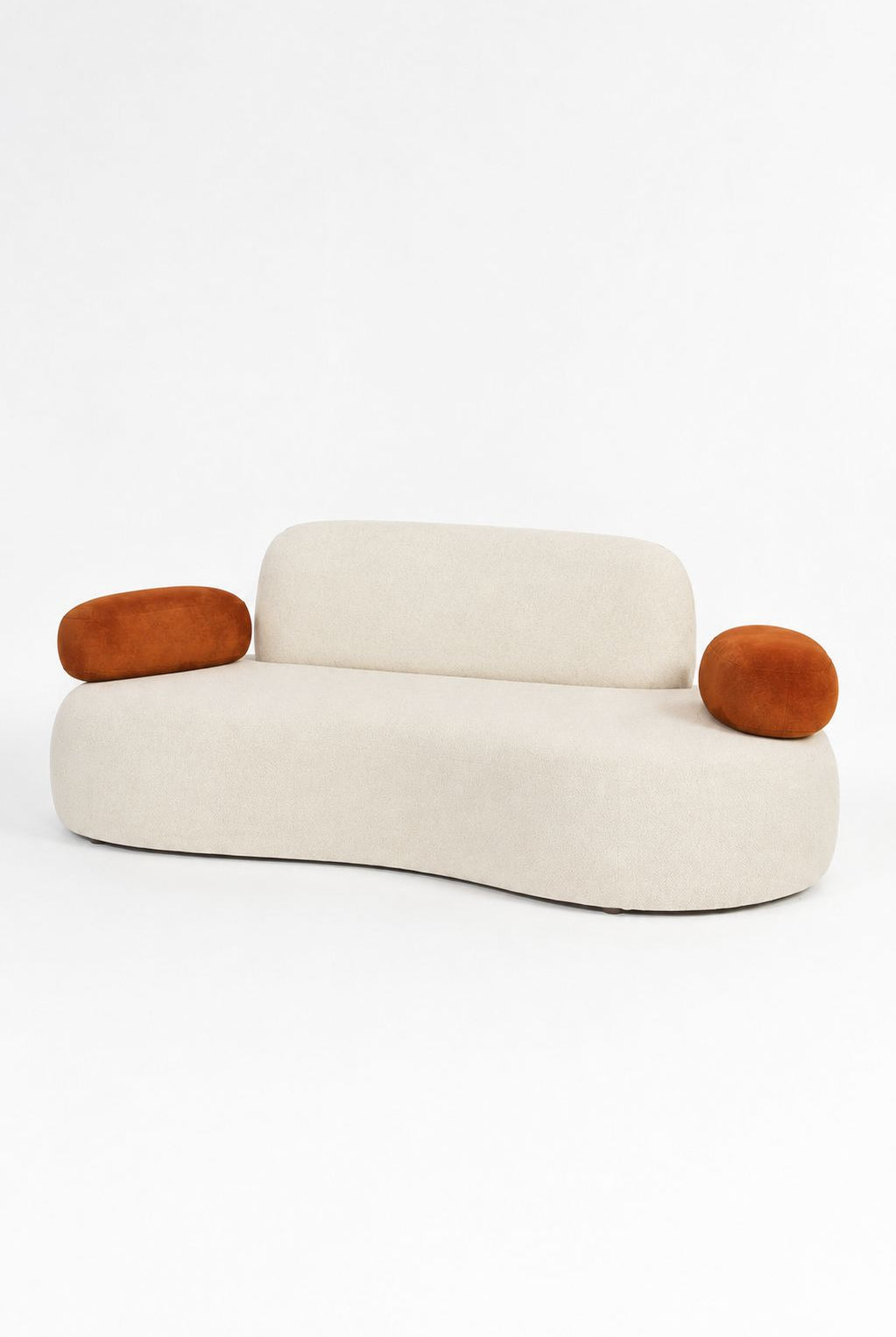 Branka Oatmilk Beige 3 Seater Sofa