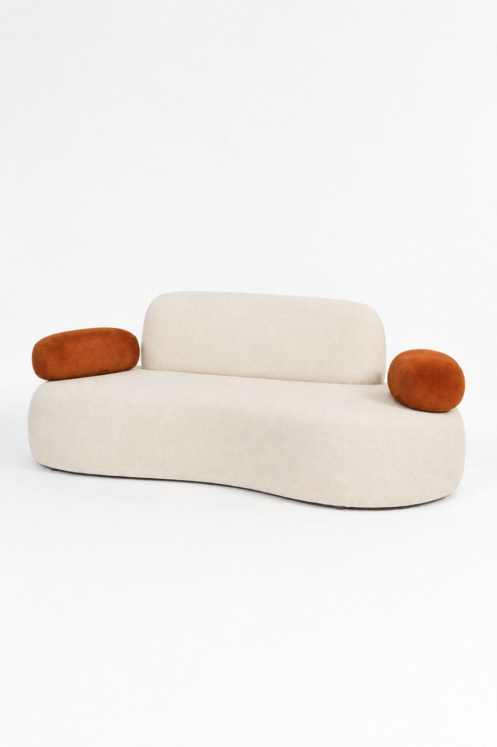 Branka Oatmilk Beige 3 Seater Sofa