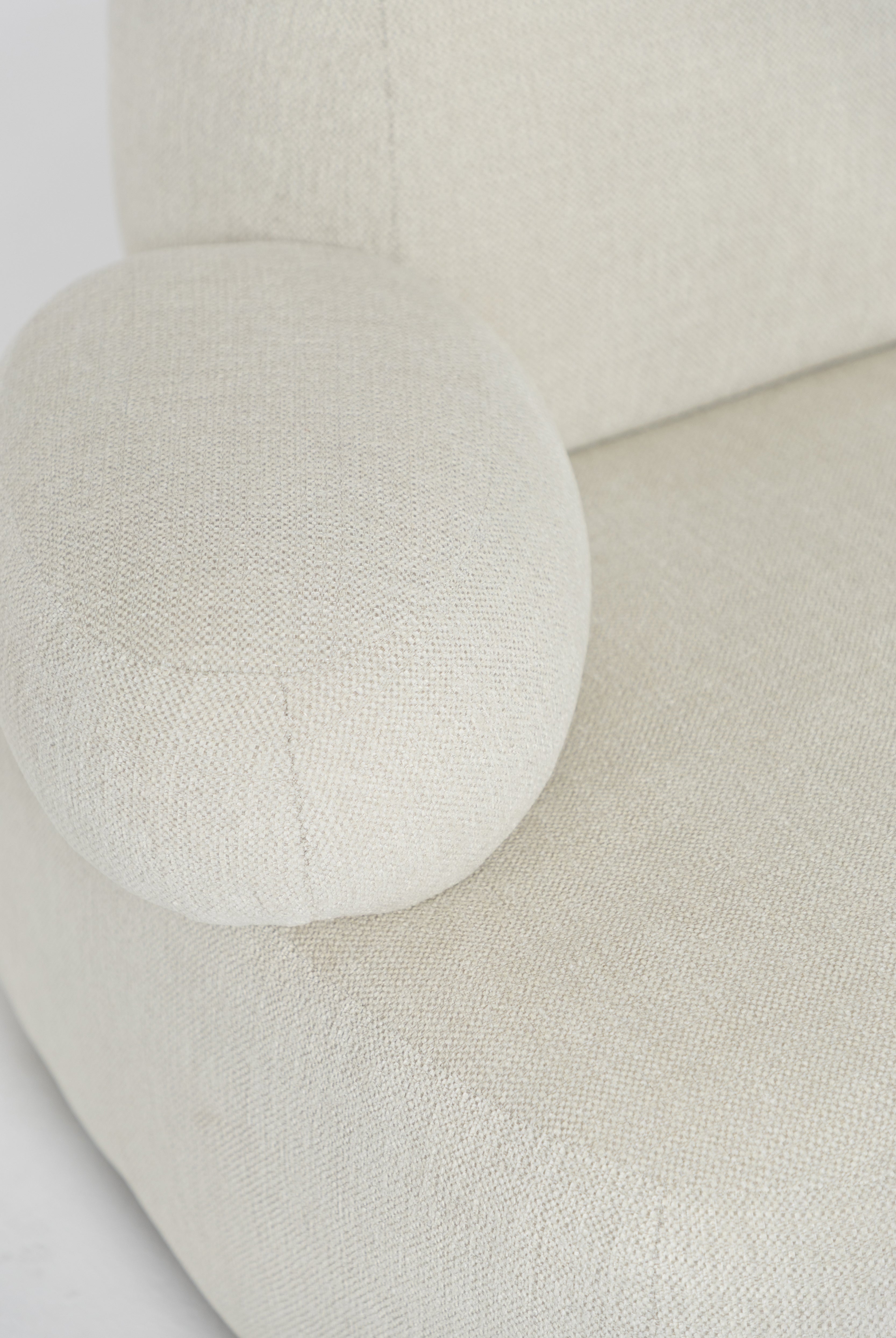 Branka Off White Sofa Chair