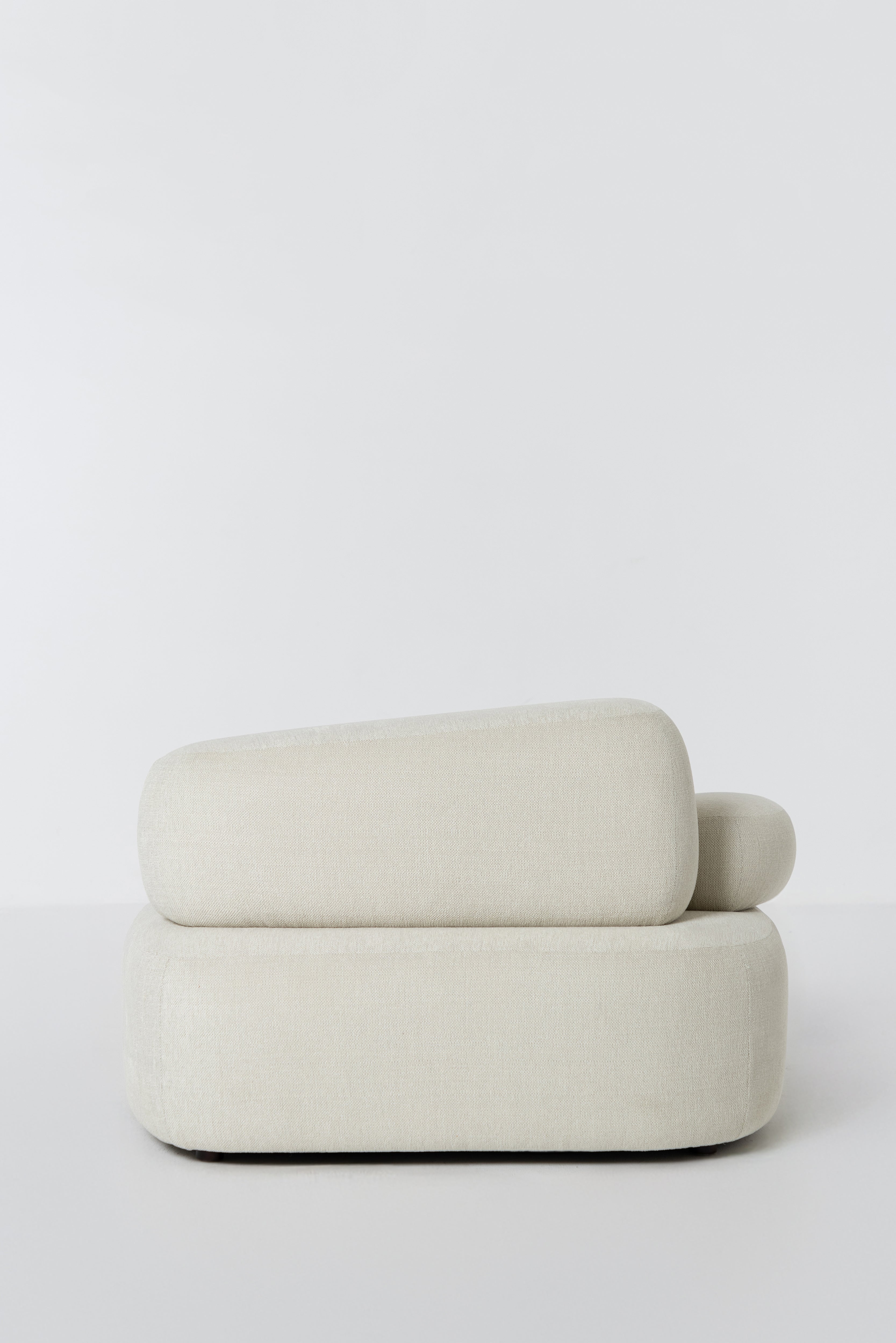 Branka Off White Sofa Chair