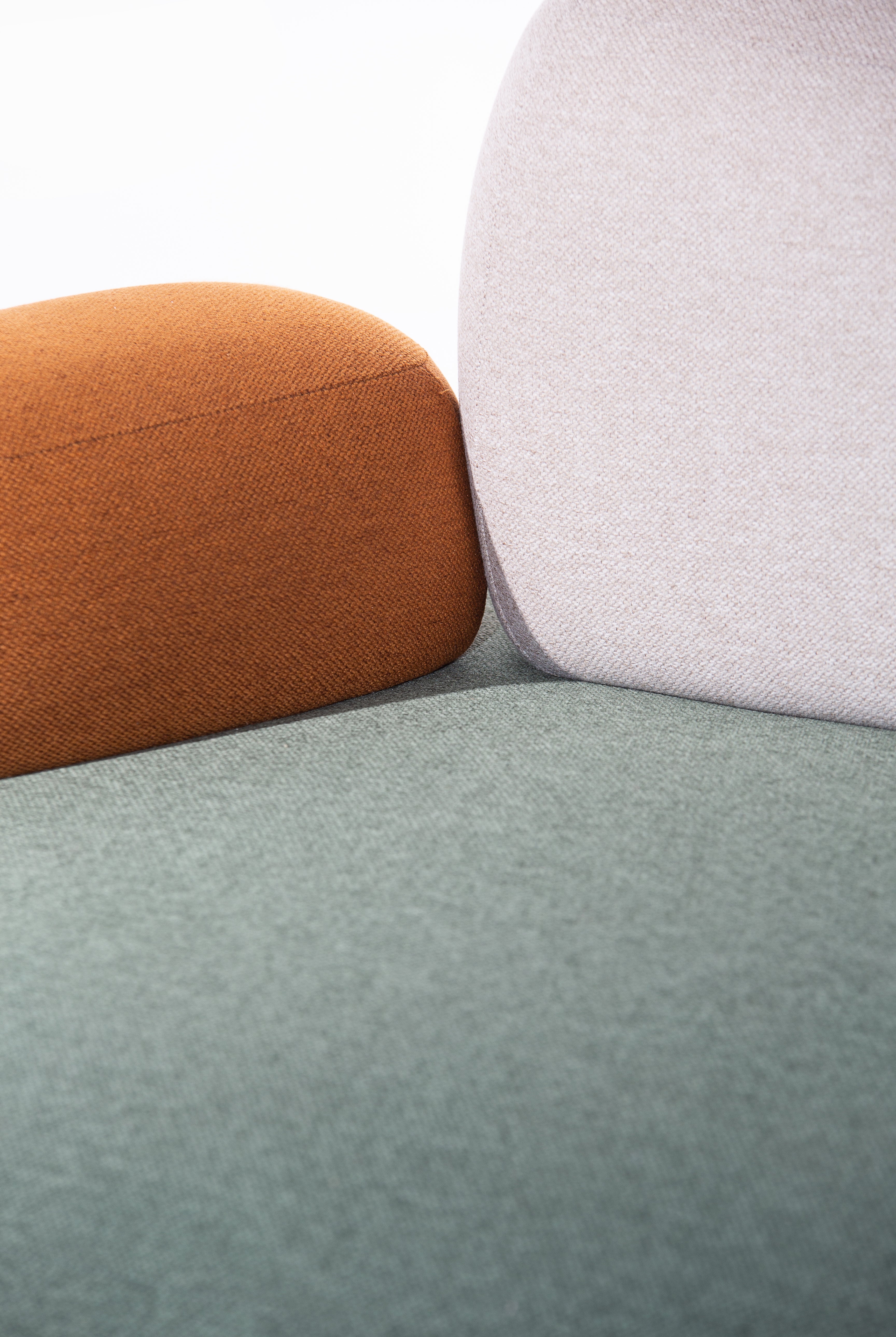 Branka Sage Ember Sofa Chair With Multicolor