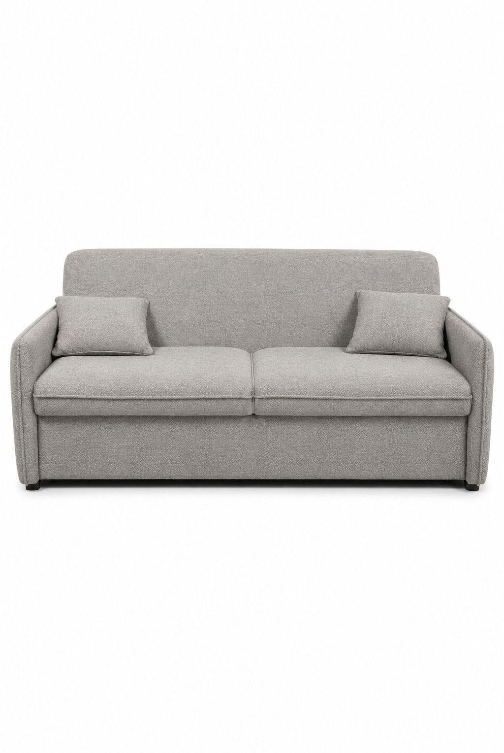 Calvren Light Grey Convertible Sofa Bed