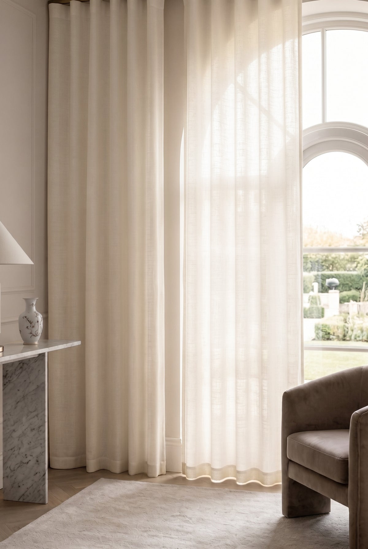 Carraig Linen - Sheer Curtain