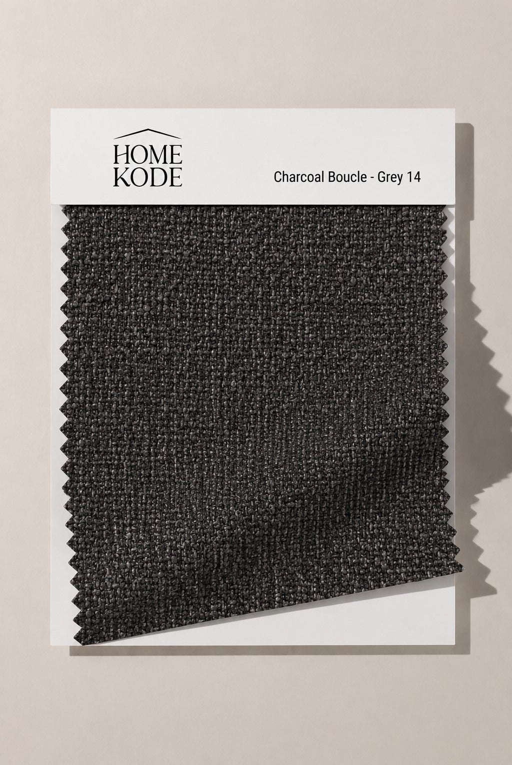 Charcoal Boucle - Grey 14