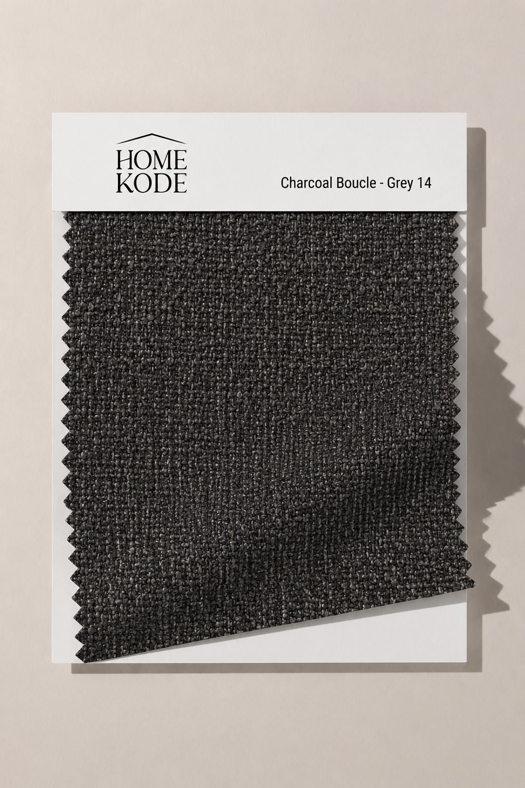 Charcoal Boucle - Grey 14