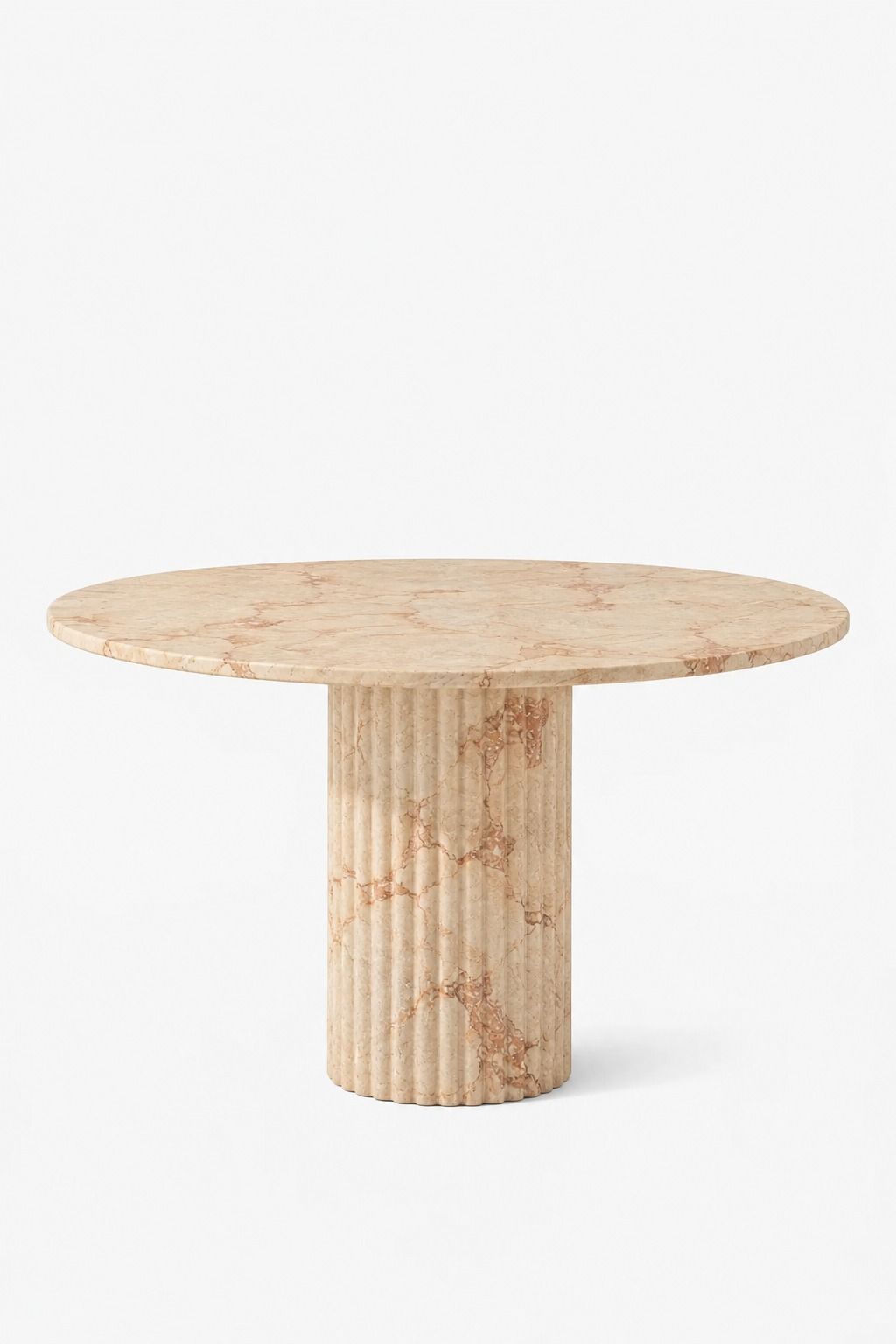 Claire Jerusalem Stone Round Dining Table
