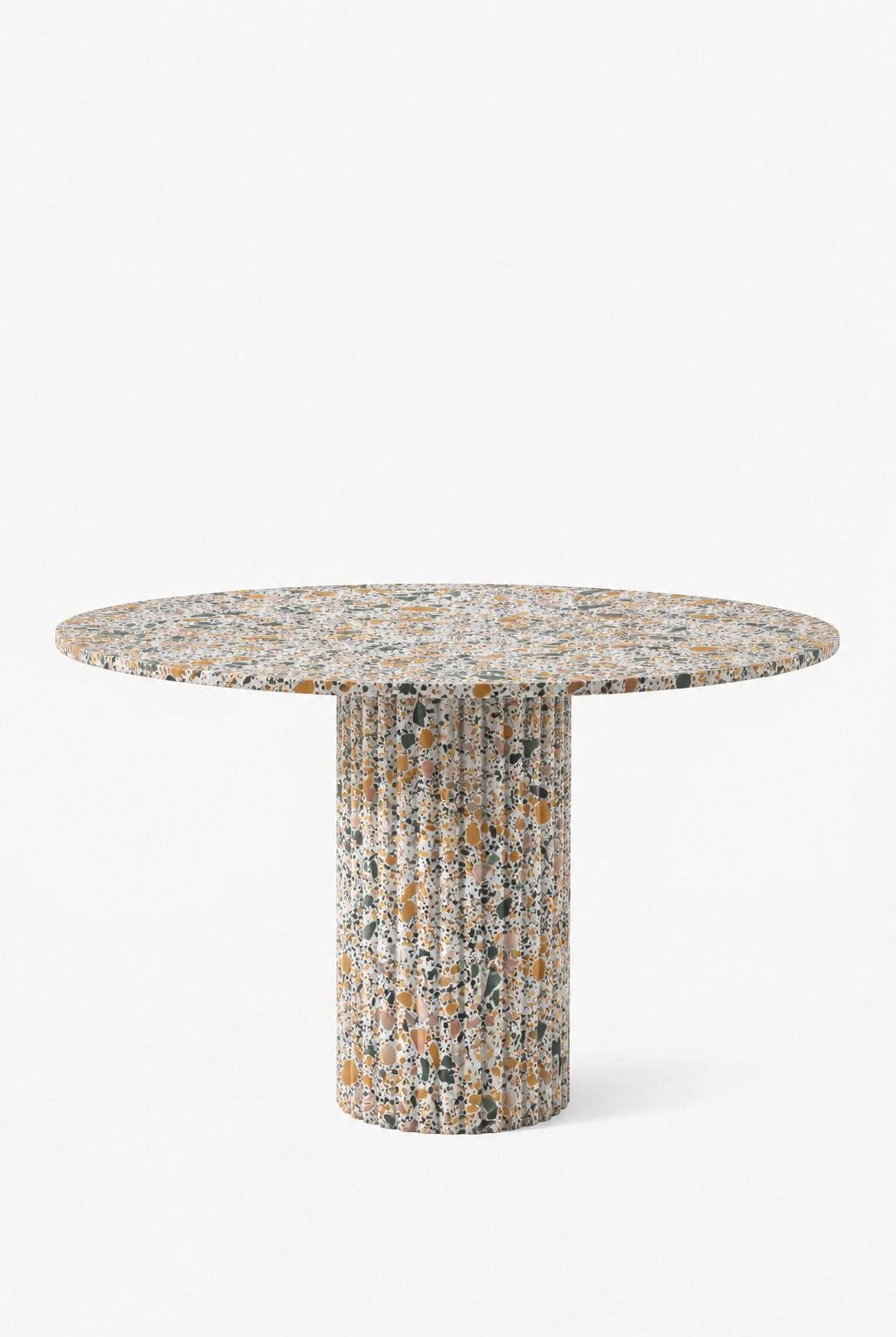 Claire Venetian Terrazzo Round Dining Table