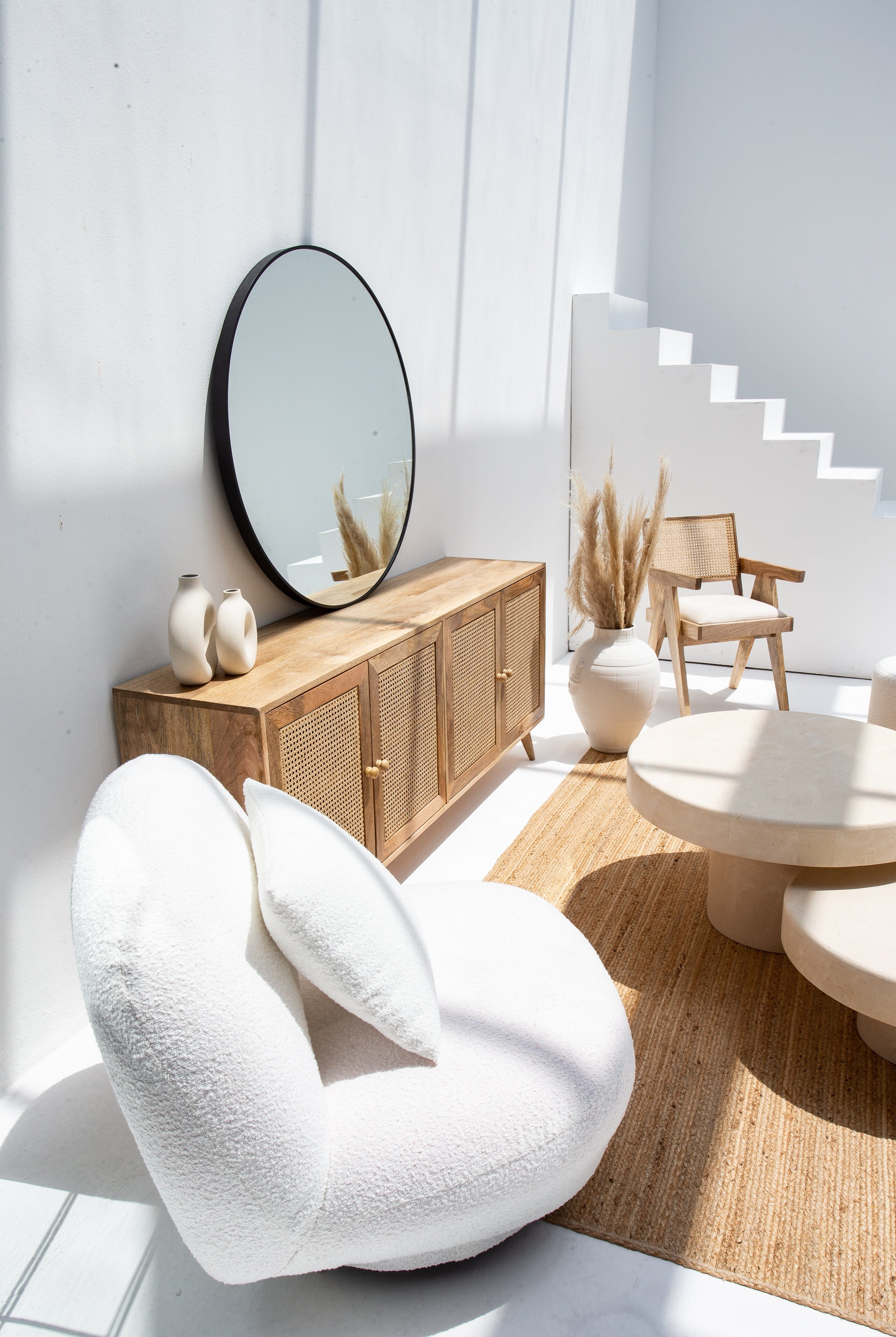 Cloud Off White Lounge Sofa Chair