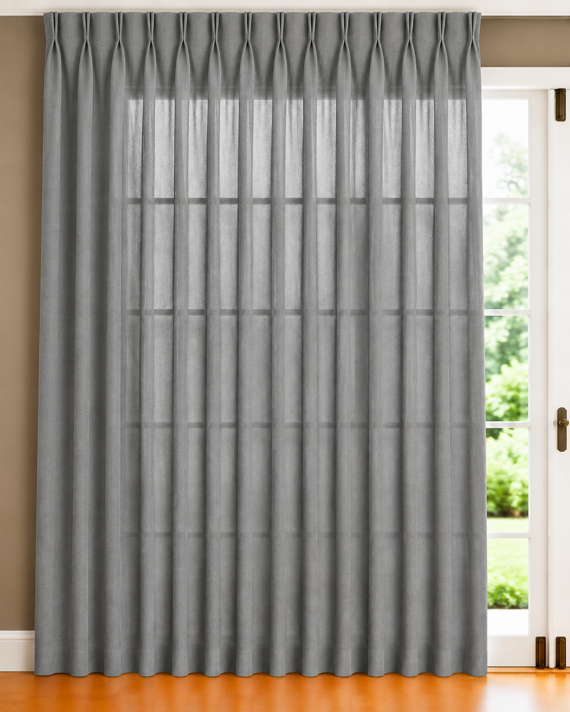 Collier Charcoal - Dim Out Curtain