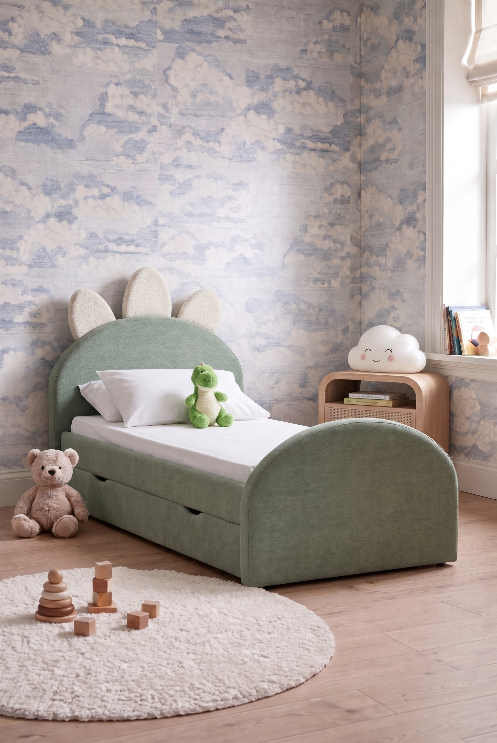 Doko Kids Olive Green Bed