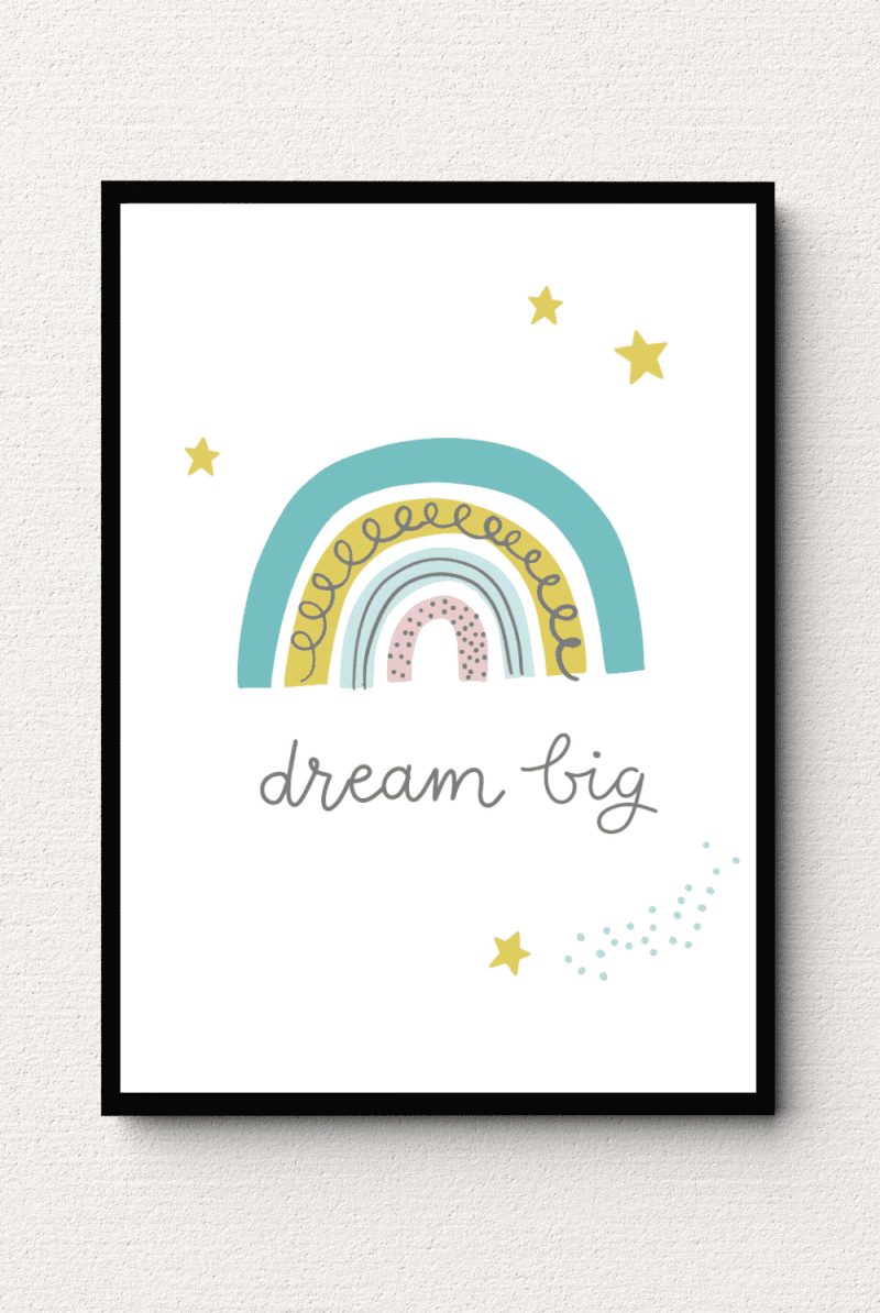 Dream Big Wall Art