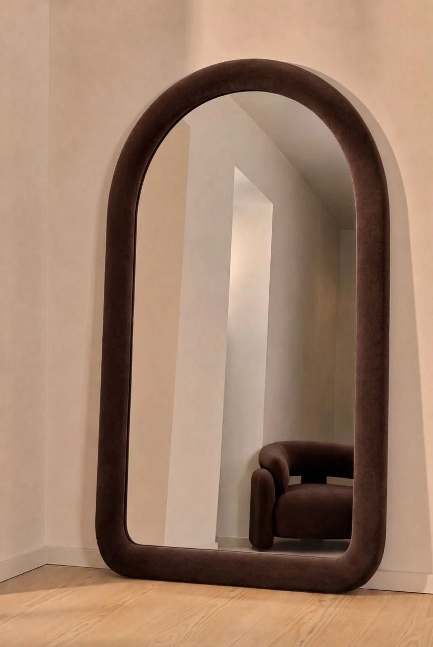 Elisia Espresso Arch Mirror