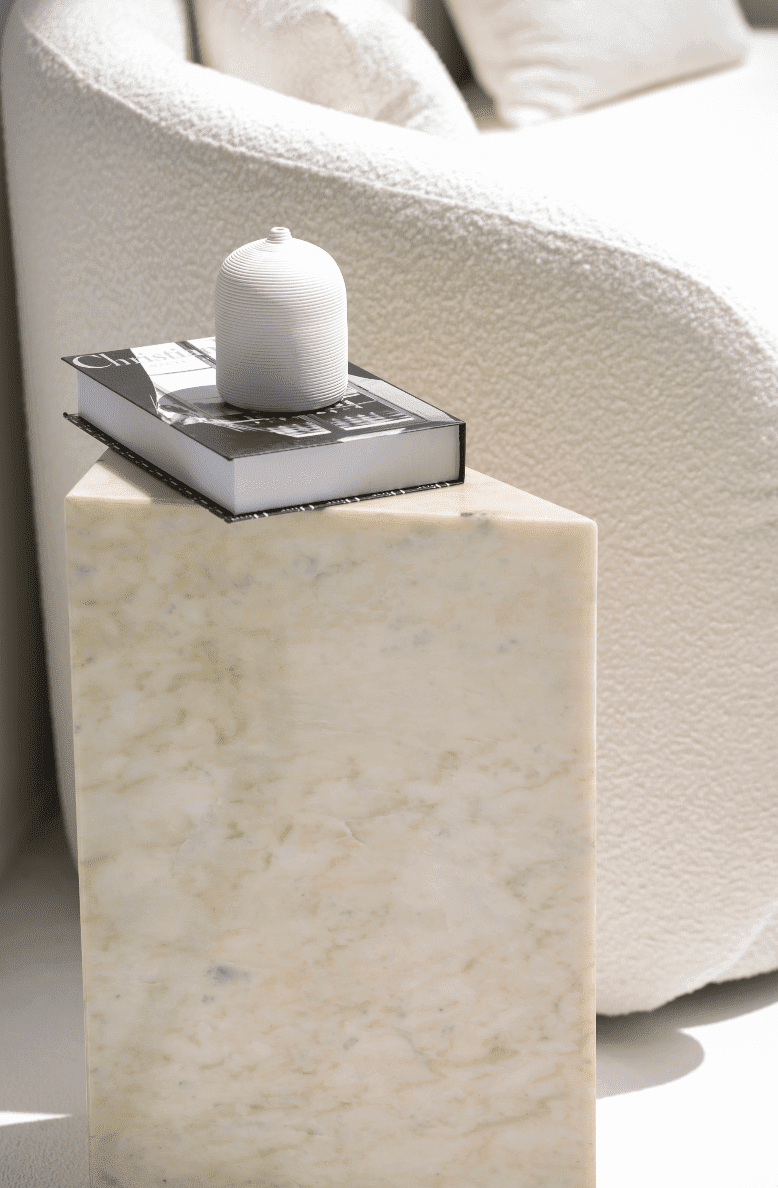 Ersa Green Onyx Marble Plinth (2 Sizes)