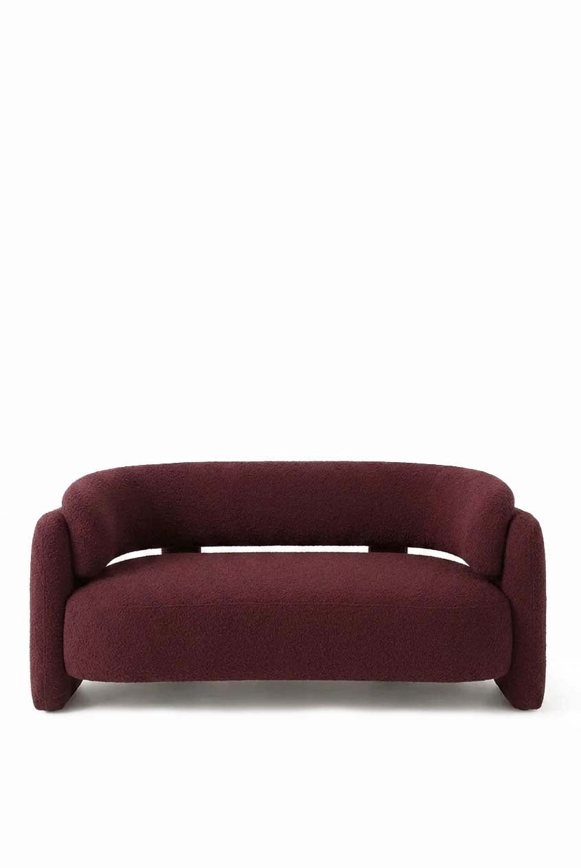 Evalina Mulberry 2 Seater Sofa