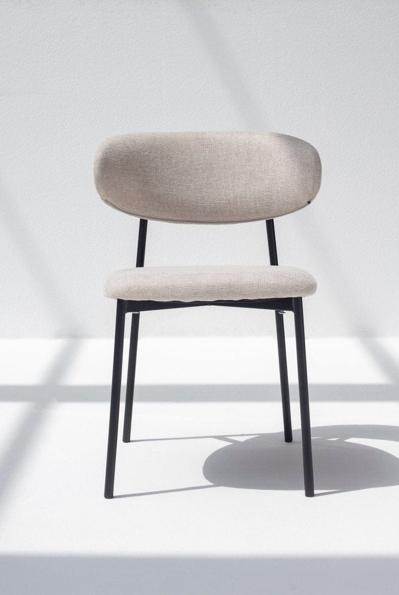 Alto Grey Upholstered Dining Chair Chairs Homekode