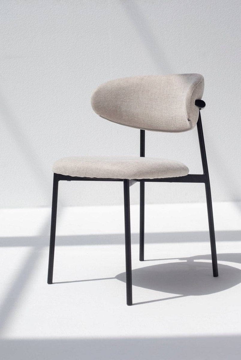 Alto Grey Upholstered Dining Chair Chairs Homekode