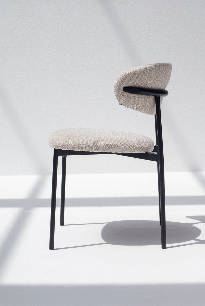 Alto Grey Upholstered Dining Chair Chairs Homekode