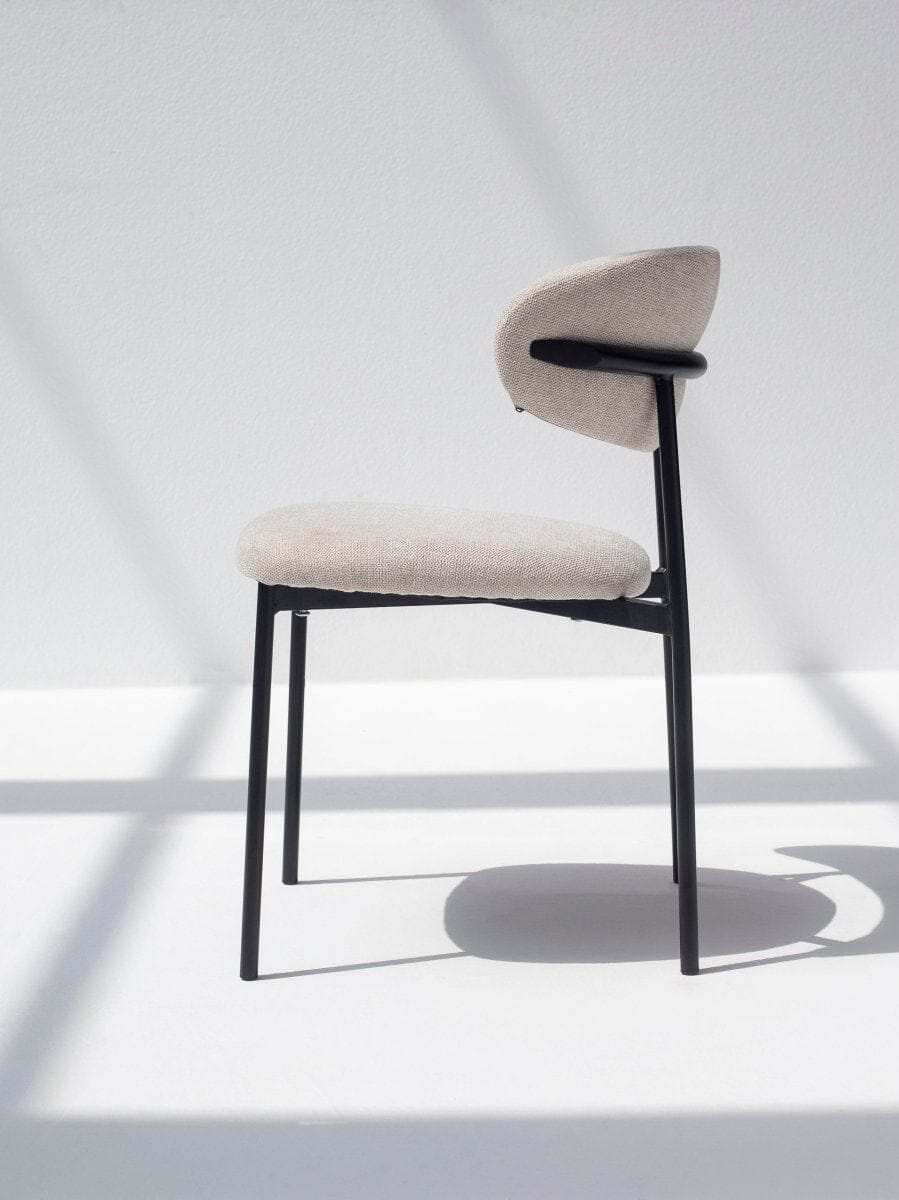 Alto Grey Upholstered Dining Chair Chairs Homekode