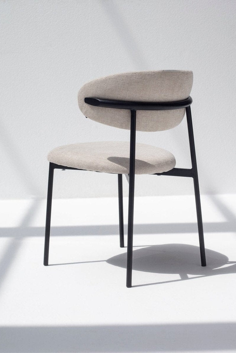 Alto Grey Upholstered Dining Chair Chairs Homekode