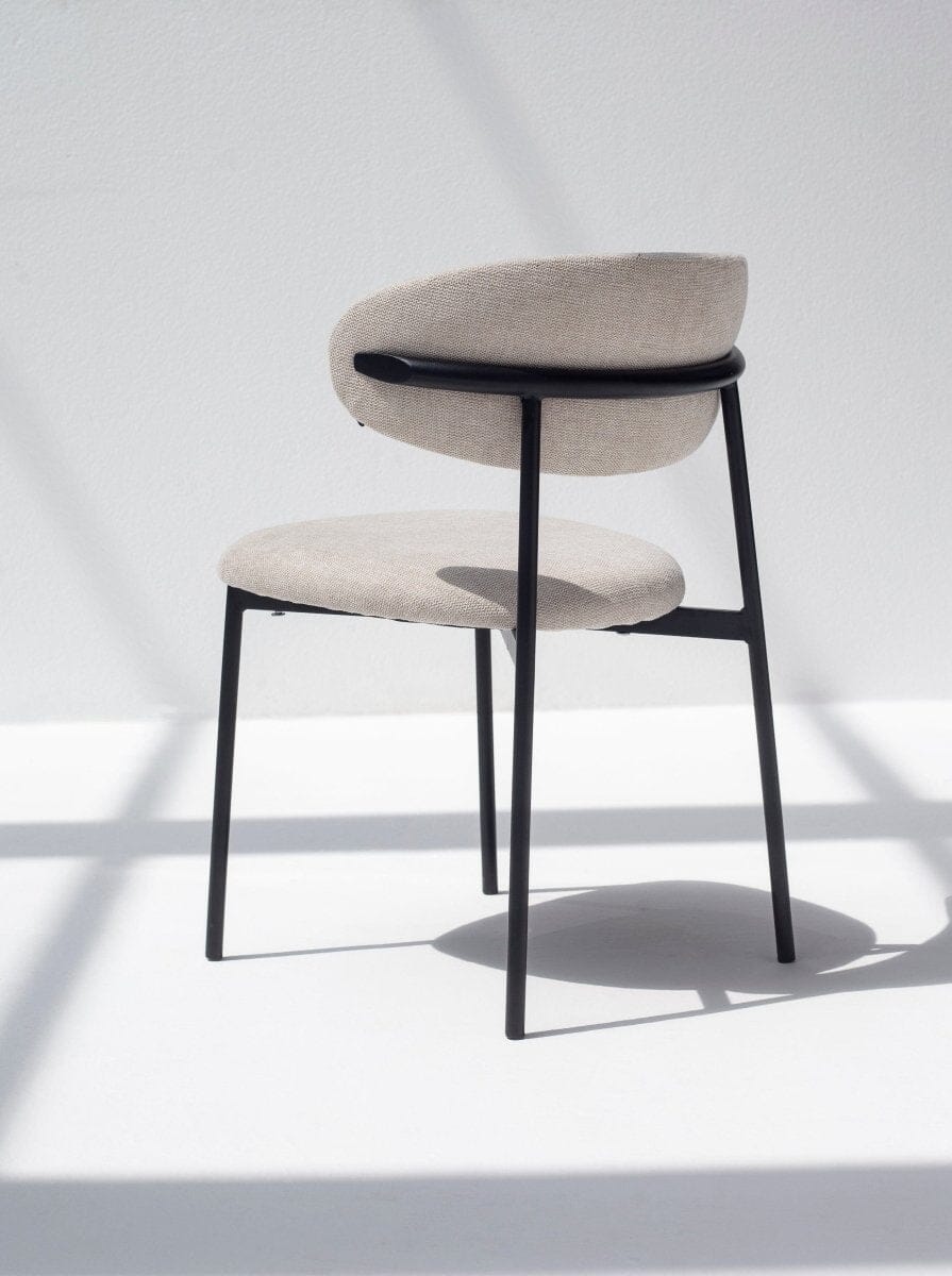 Alto Grey Upholstered Dining Chair Chairs Homekode