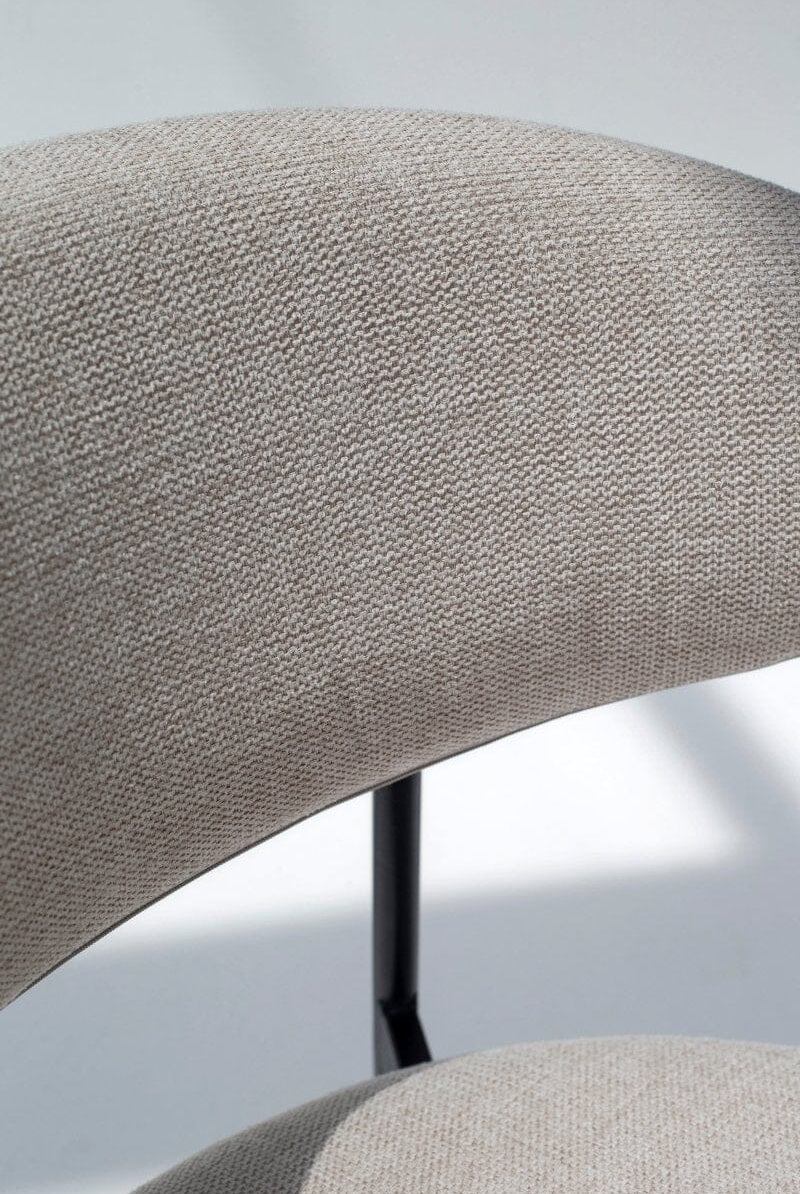 Alto Grey Upholstered Dining Chair Chairs Homekode