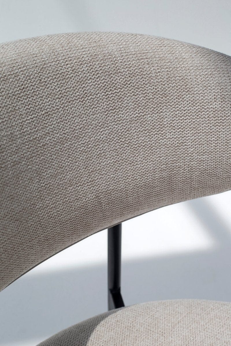 Alto Grey Upholstered Dining Chair Chairs Homekode