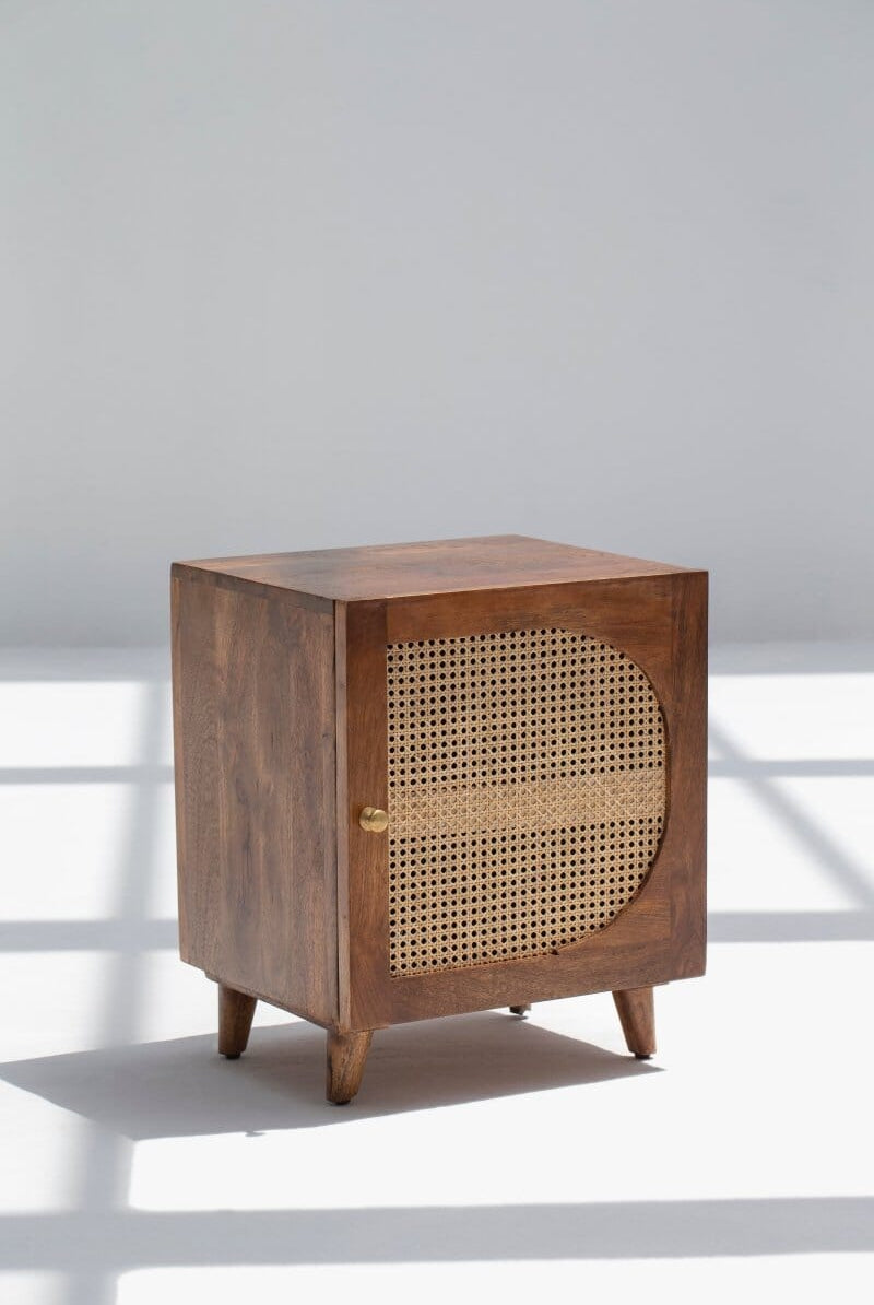 Dawn Wooden Bedside Table
