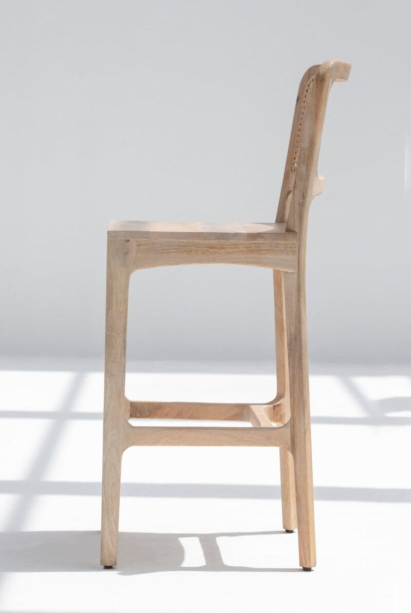 Elmira Wooden Bar Stool