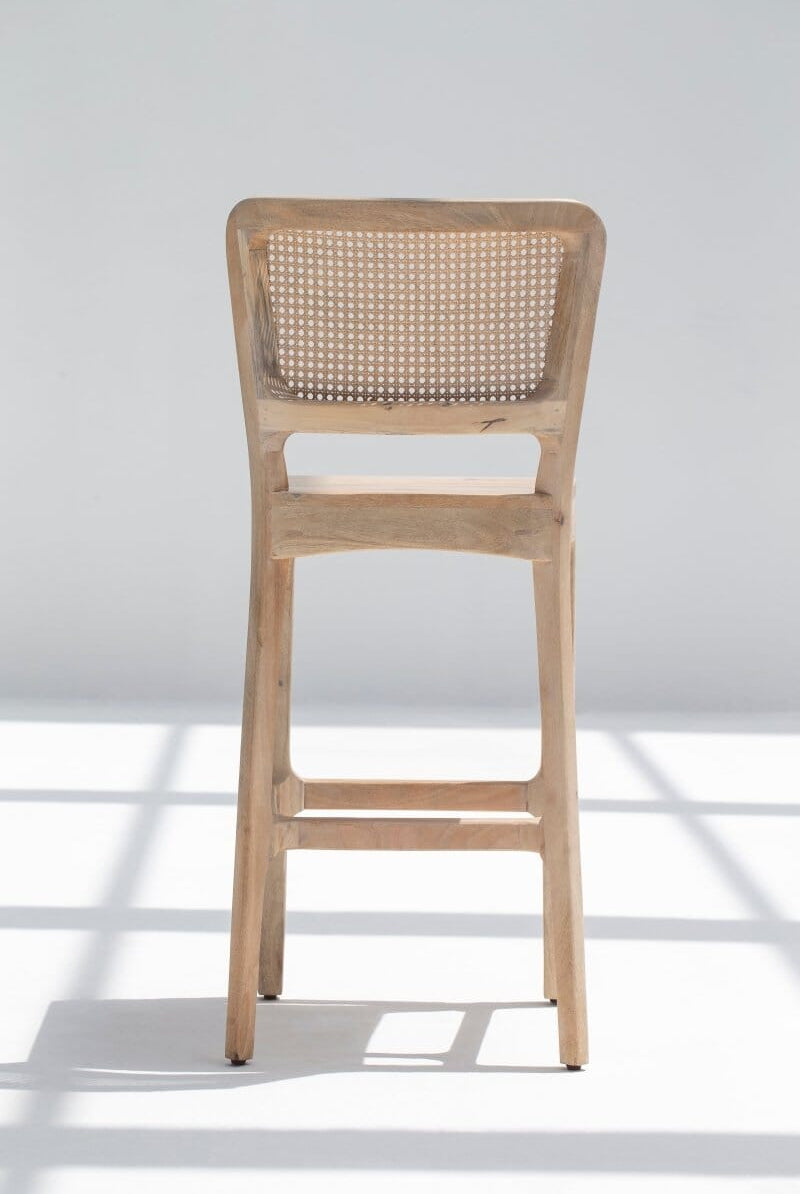 Elmira Wooden Bar Stool