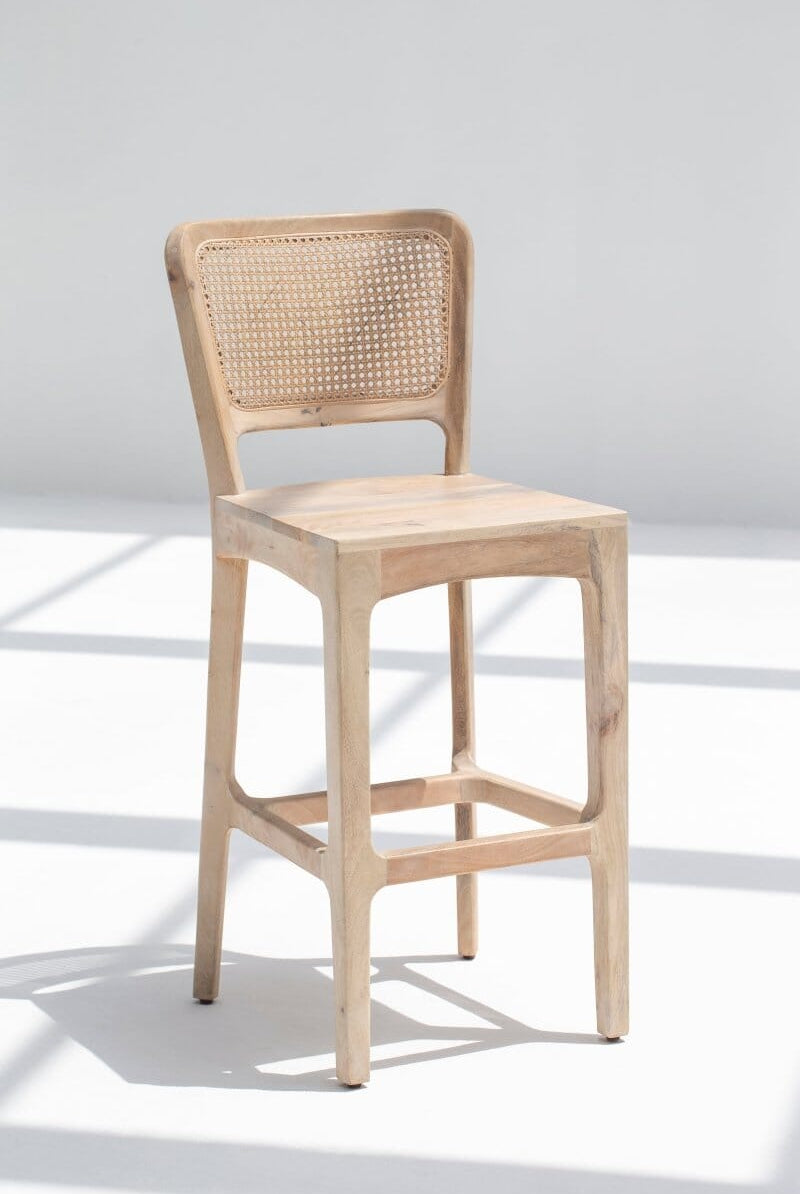 Elmira Wooden Bar Stool