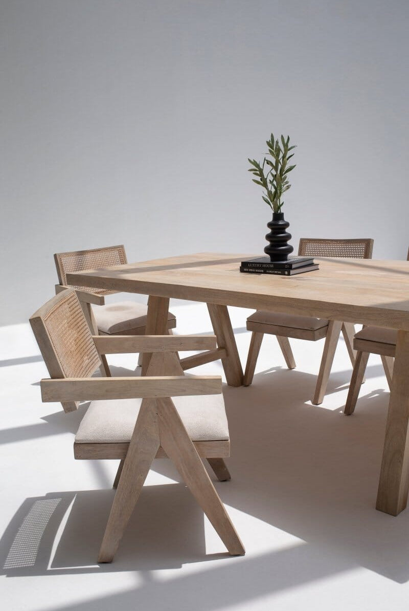 Irene Mango Wood Dining Table