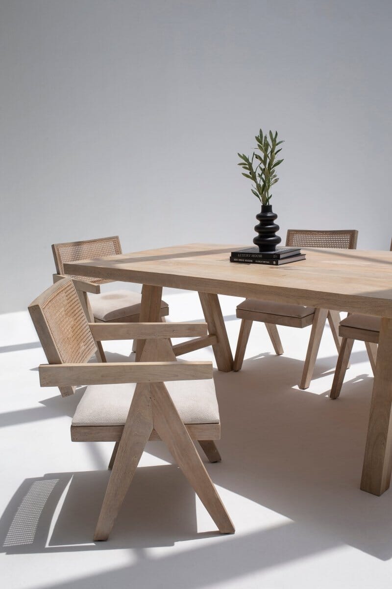 Irene Mango Wood Dining Table
