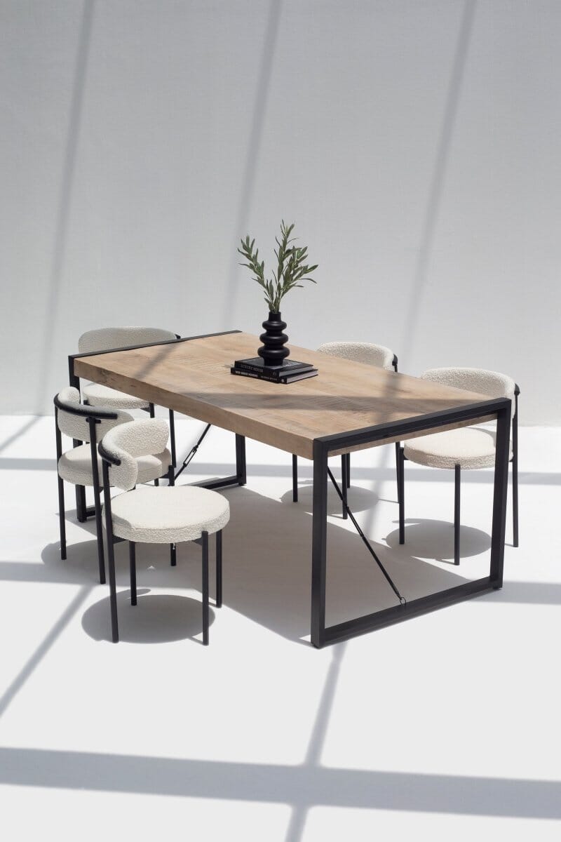 Zola Mango Wood Dining Table
