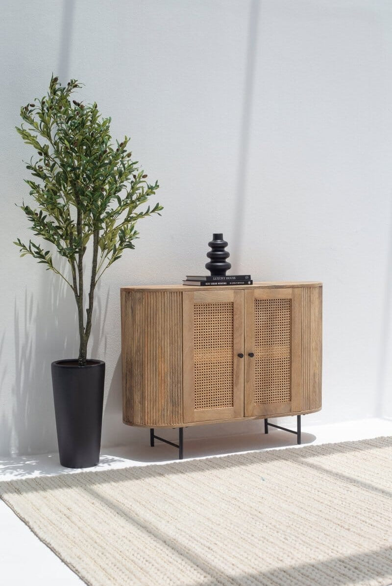 Valletta 2- Doors Rattan Sideboard Buffets & Sideboards Homekode