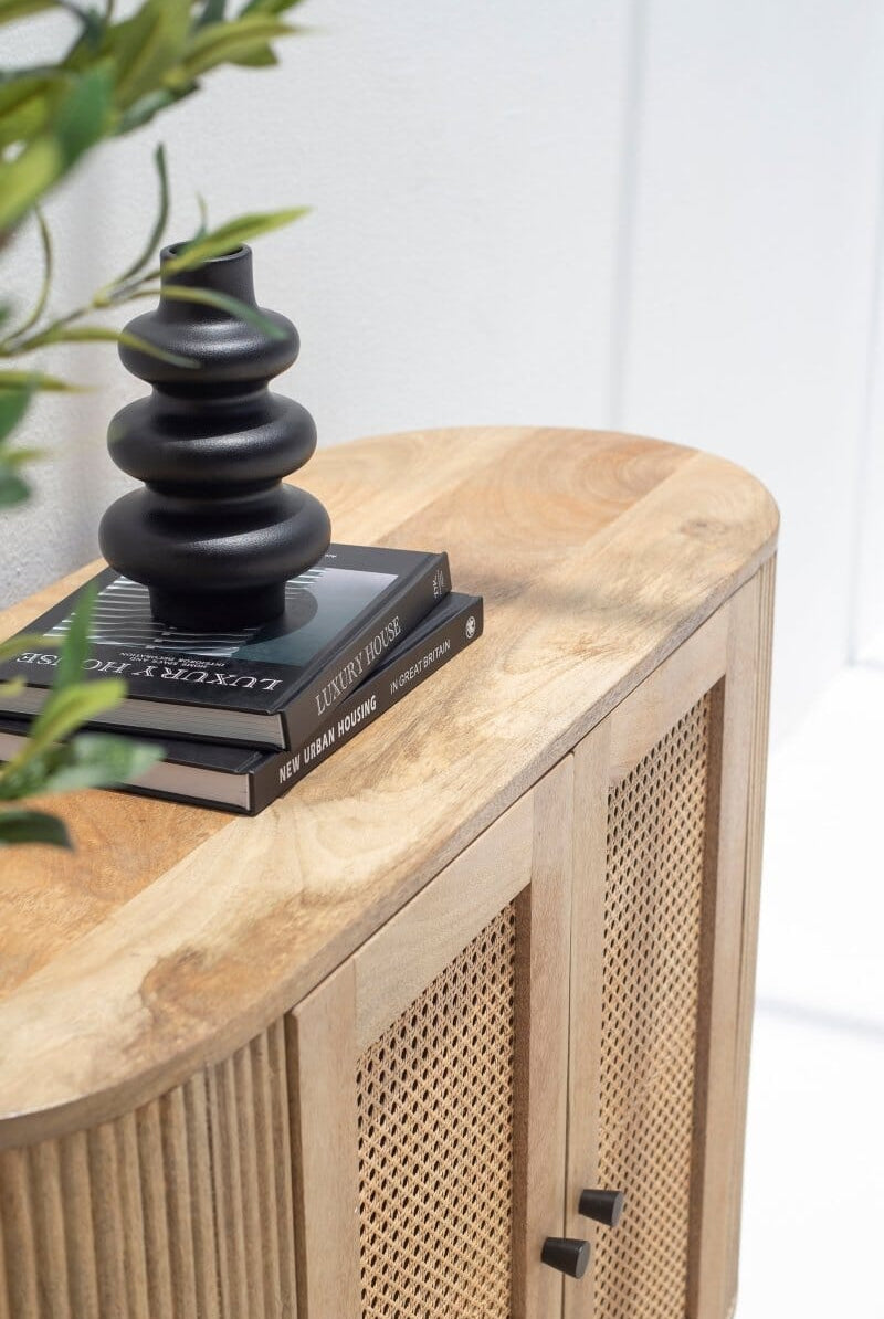 Valletta 2- Doors Rattan Sideboard Buffets & Sideboards Homekode