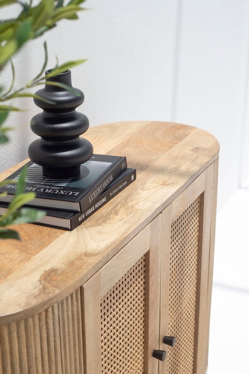 Valletta 2- Doors Rattan Sideboard Buffets & Sideboards Homekode