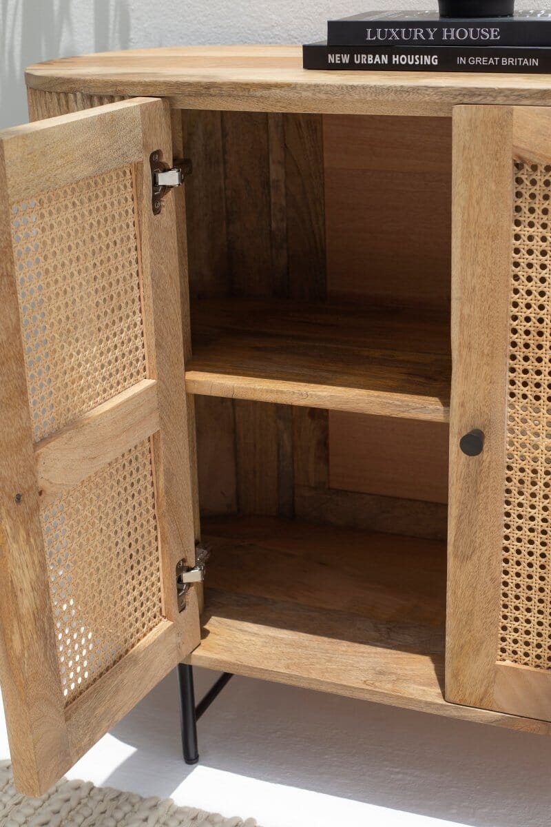 Valletta 2- Doors Rattan Sideboard Buffets & Sideboards Homekode