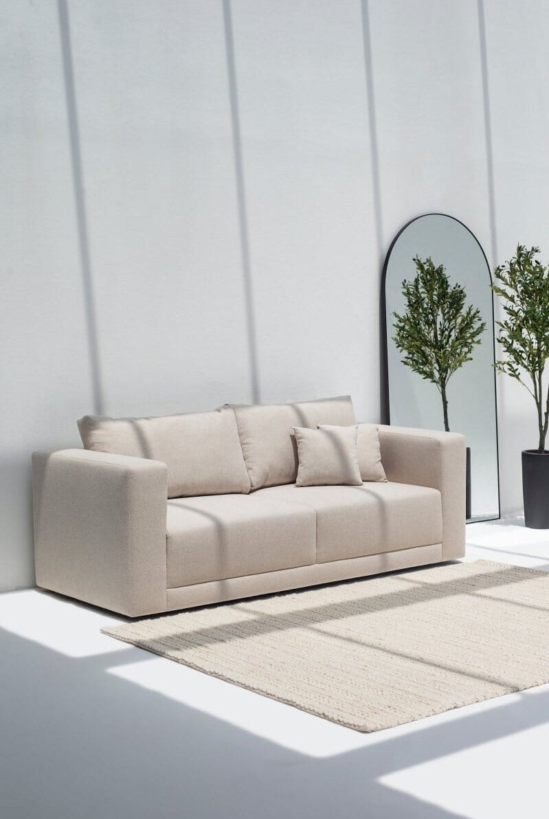 Mihaela Beige Sofa Homekode