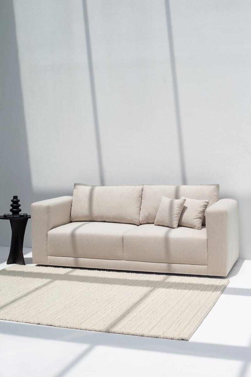 Mihaela Beige Sofa Homekode