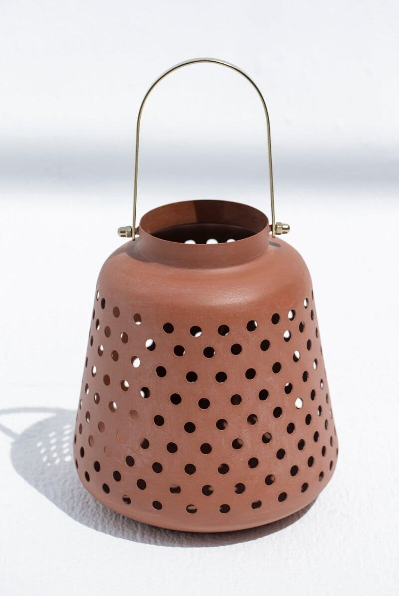 Rustic Terracotta Lantern