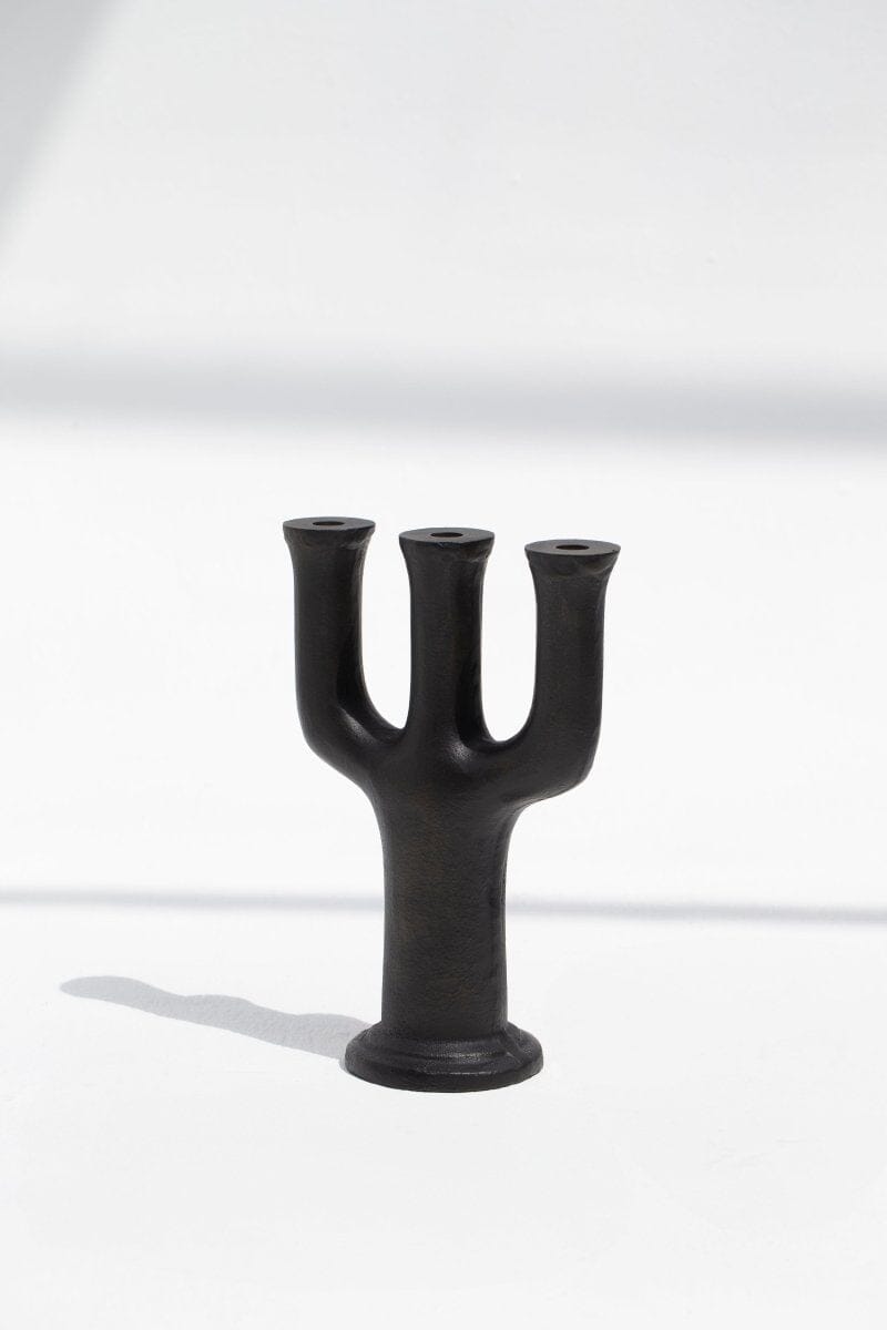 Trident Bronze Candelabra