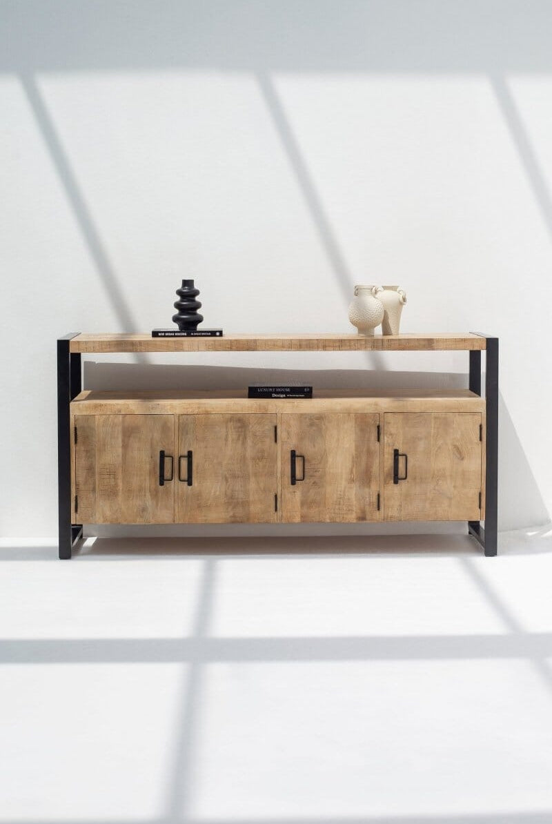 Edina Industrial Wooden Sideboard